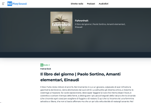 Amanti elementari è il libro del giorno
