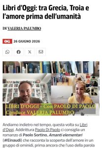 Paolo Di Paolo parla di Amanti elementari
